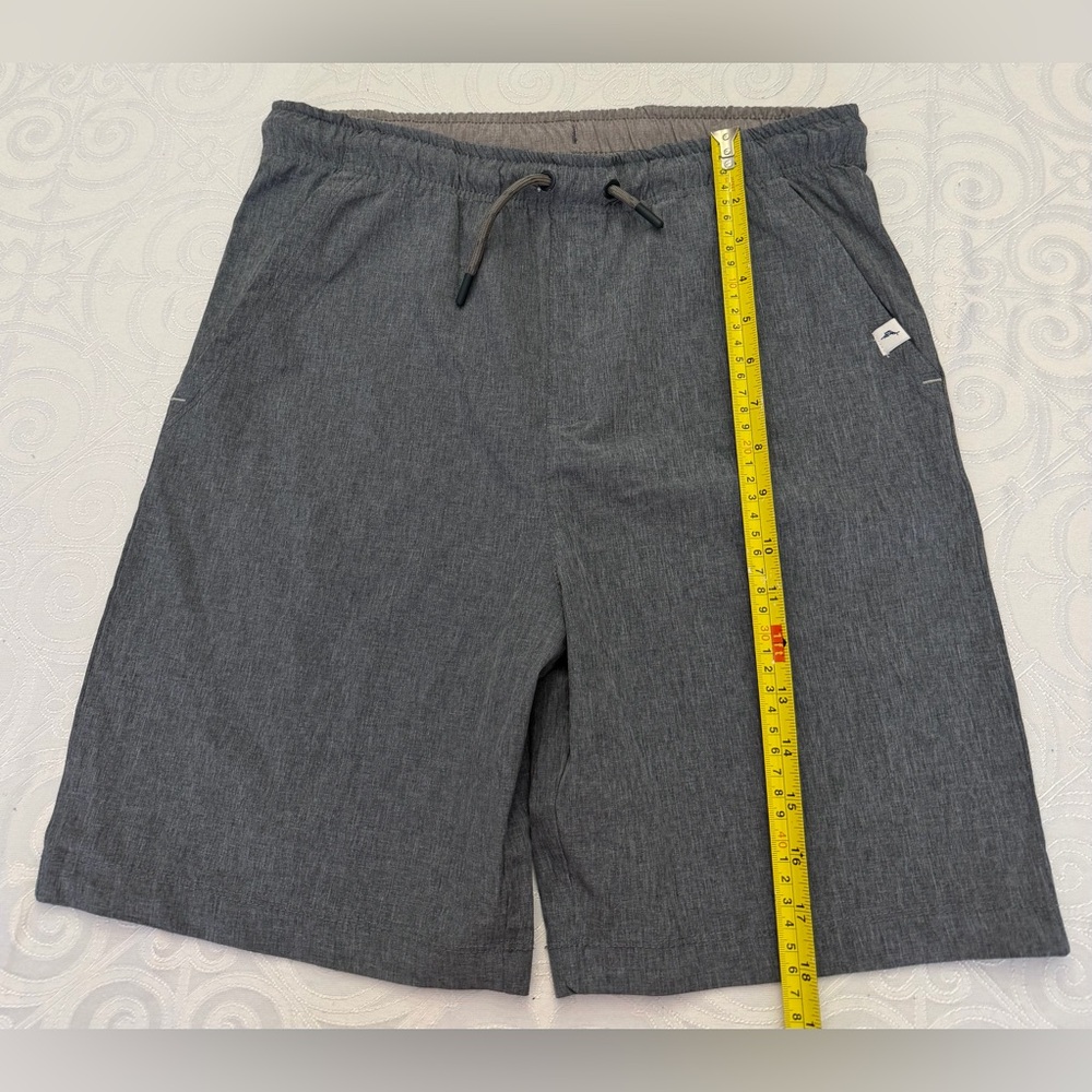 Tommy Bahama Active Gray Hybrid Adjustable Waist Lightweight Shorts Youth Boy 14 - Picture 6 of 11